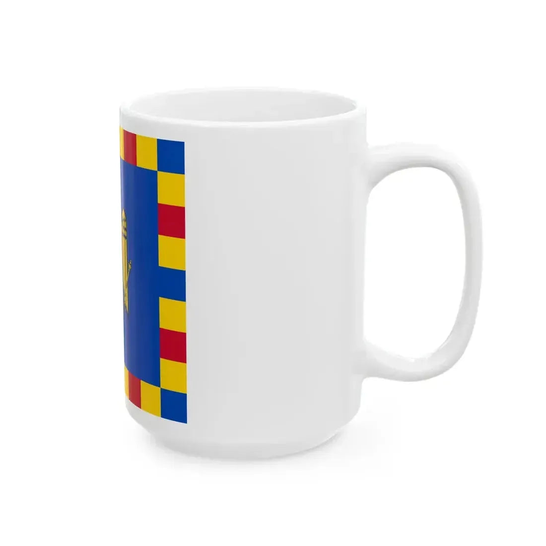 Flag of the Prime Minister of Moldova (Moldova) White Coffee Mug - Go Mug Yourself