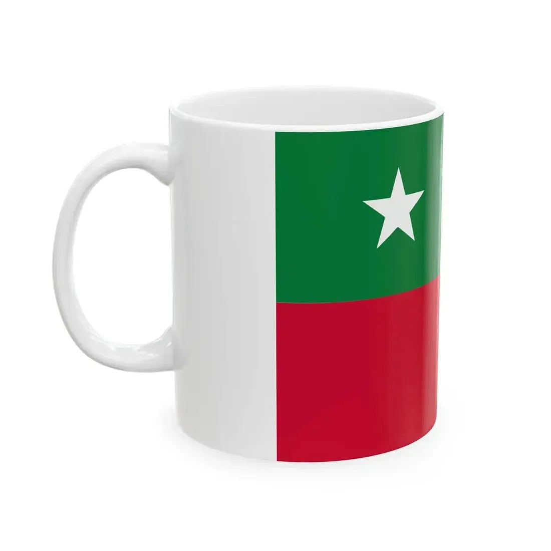 Flag of the Prime Minister of the Maldives (Maldives) White Coffee Mug - Go Mug Yourself