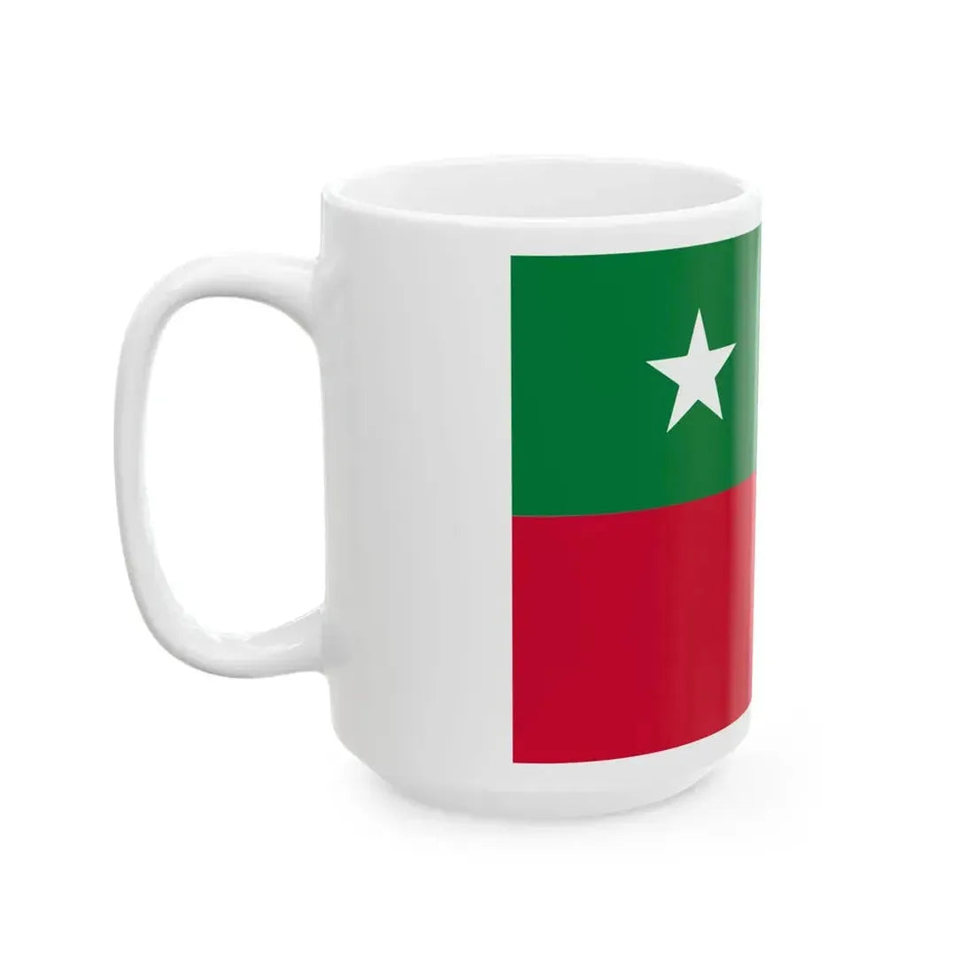 Flag of the Prime Minister of the Maldives (Maldives) White Coffee Mug - Go Mug Yourself