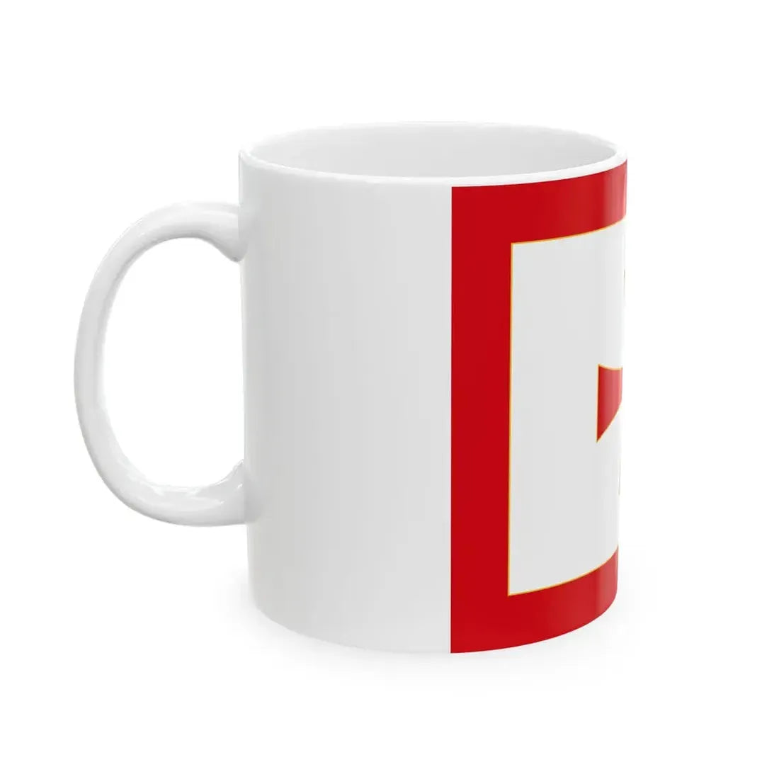 Flag of the Prince-Bishopric of Montenegro (Montenegro) White Coffee Mug - Go Mug Yourself