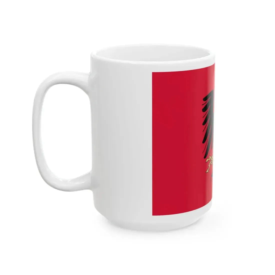 Flag of the Principality of Albania 1914 (Albania) White Coffee Mug - Go Mug Yourself