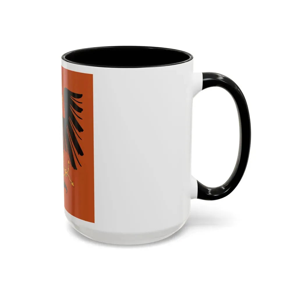 Flag of the Principality of Albania 1915 - Accent Coffee Mug - Go Mug Yourself