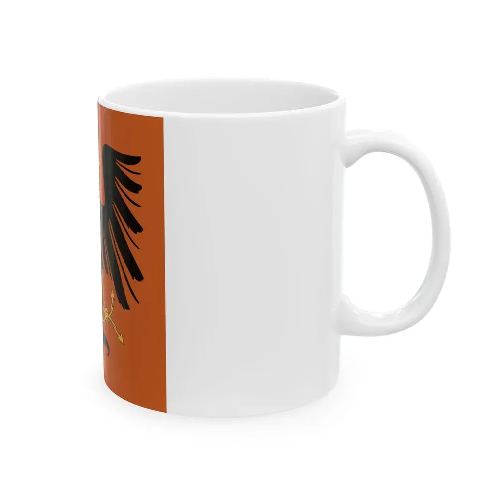Flag of the Principality of Albania 1915 - White Coffee Mug - Go Mug Yourself