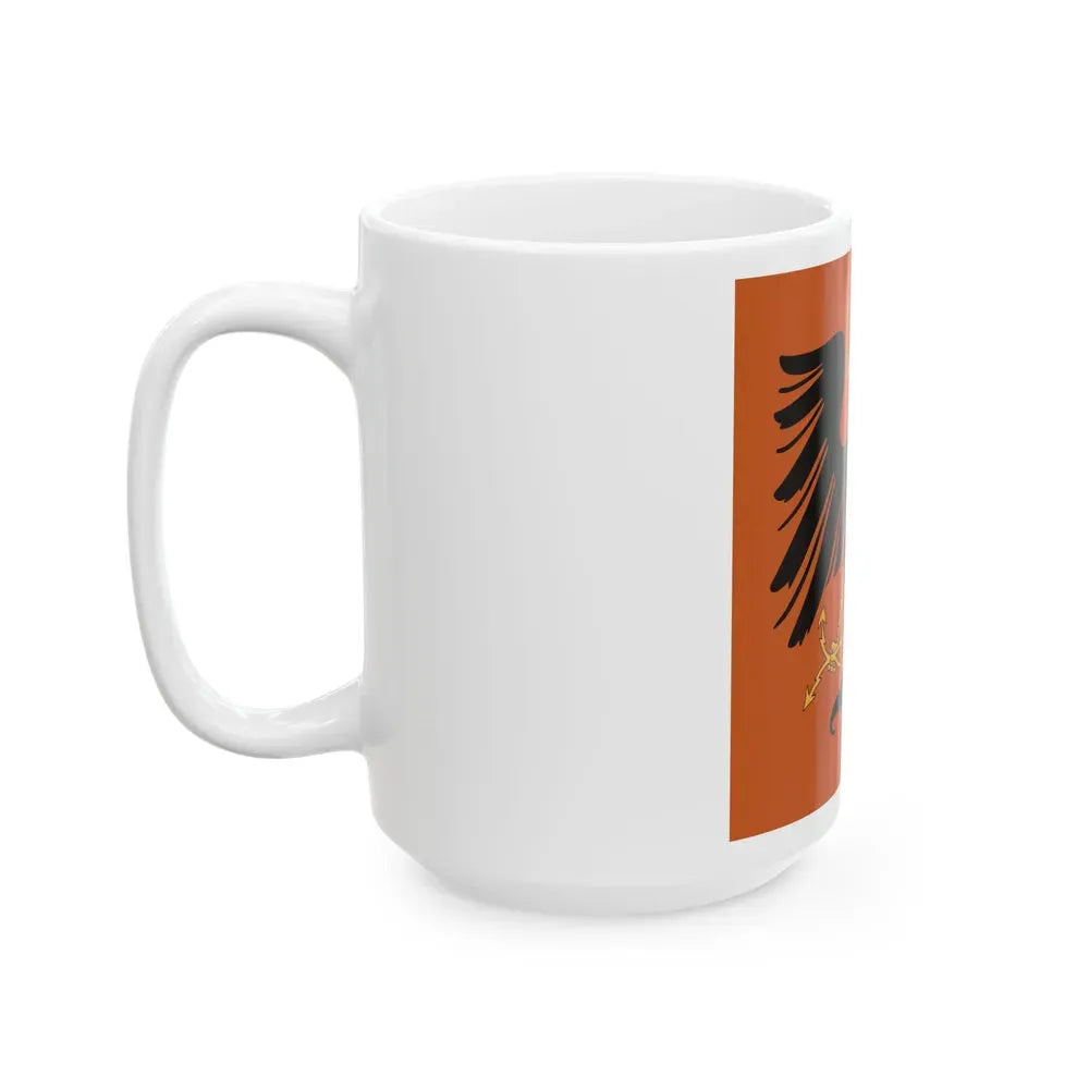 Flag of the Principality of Albania 1915 - White Coffee Mug - Go Mug Yourself
