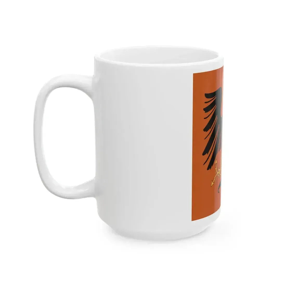 Flag of the Principality of Albania 1915 - White Coffee Mug - Go Mug Yourself