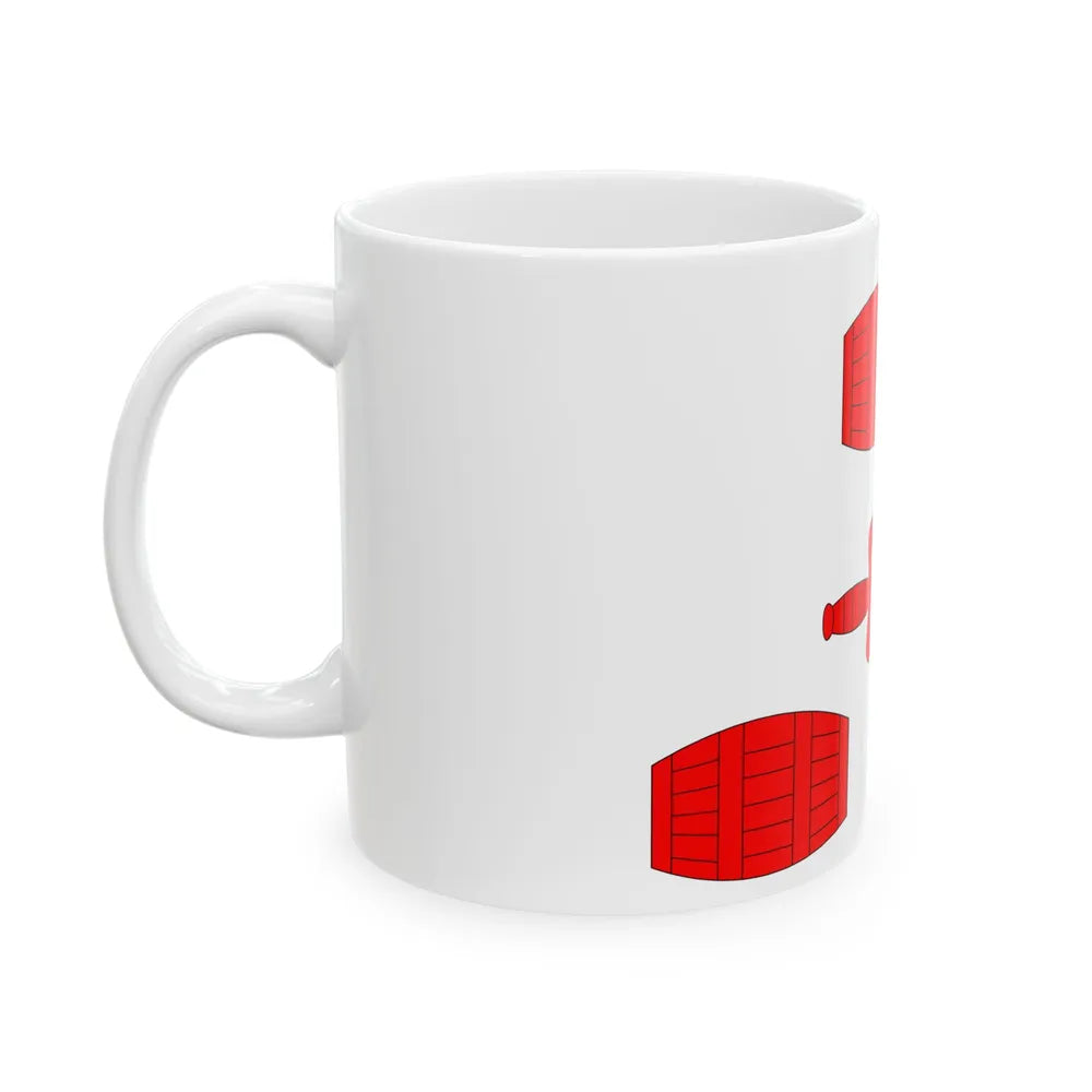 Flag of the Principality of Bengal 15th-18th century (Bangladesh) White Coffee Mug - Go Mug Yourself