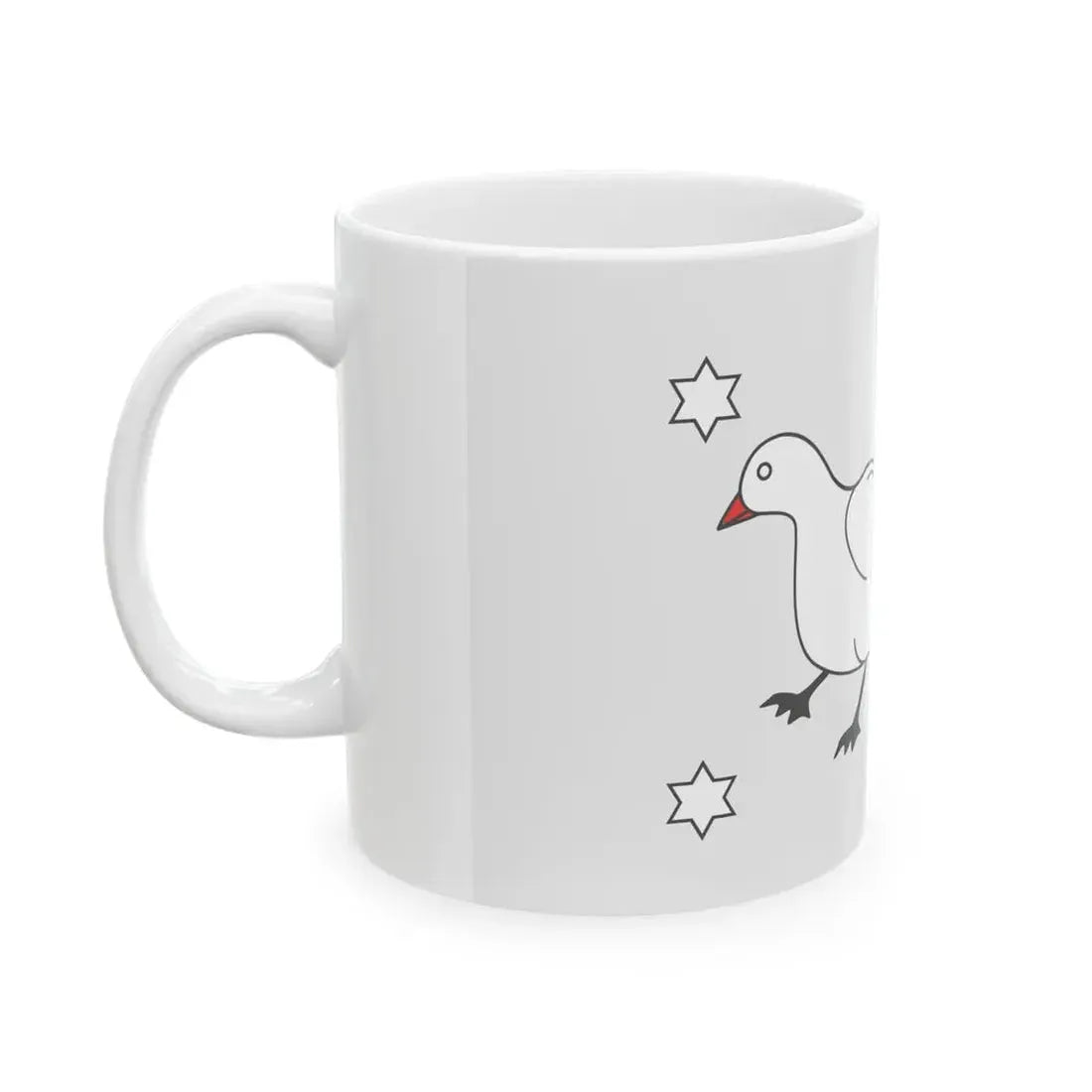 Flag of the Principality of Mingrelia (Georgia) White Coffee Mug - Go Mug Yourself