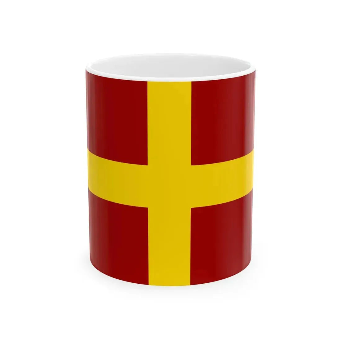 Flag of The Principality of Mingrelia Portolan 1561 (Georgia) White Coffee Mug 11oz - Go Mug Yourself
