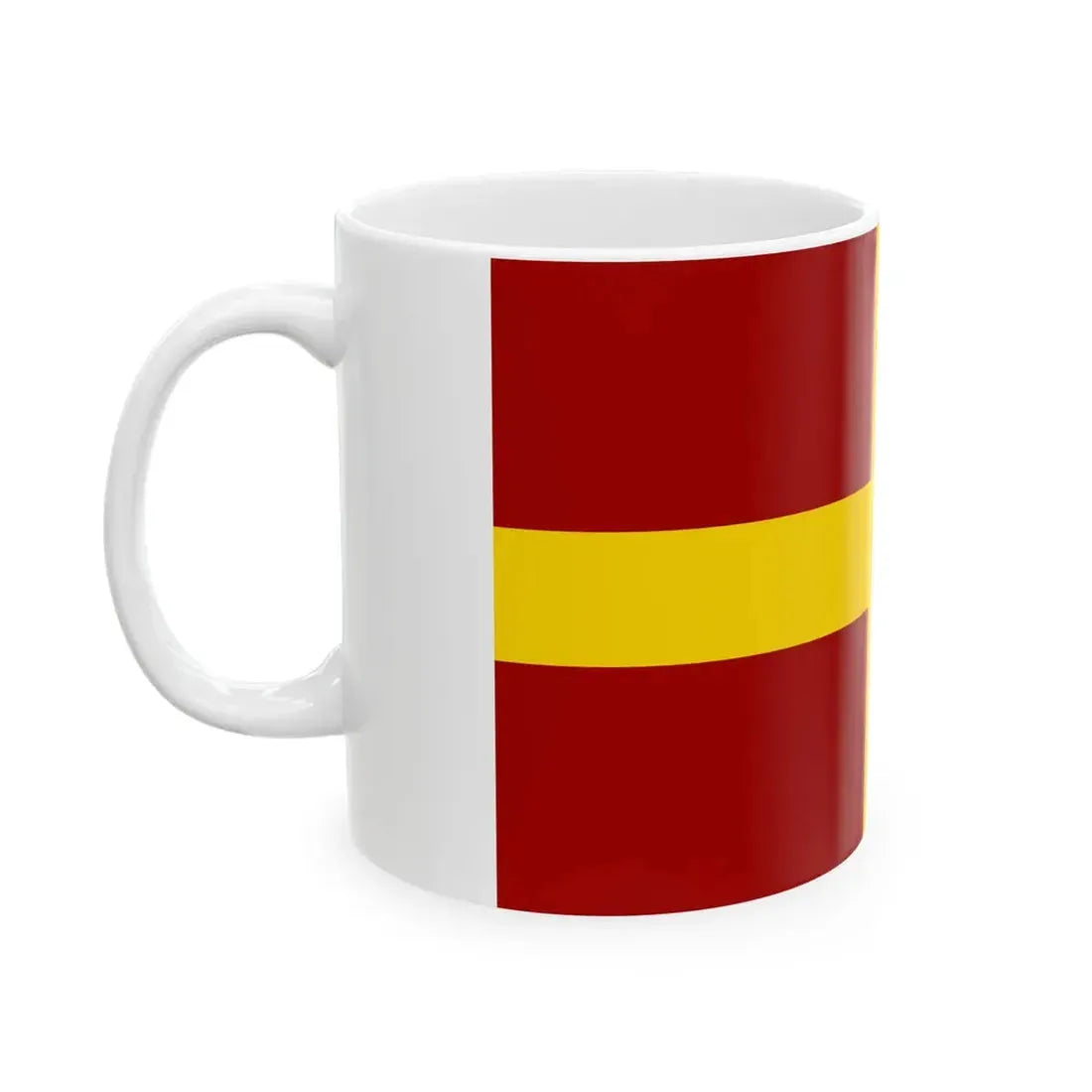 Flag of The Principality of Mingrelia Portolan 1561 (Georgia) White Coffee Mug - Go Mug Yourself