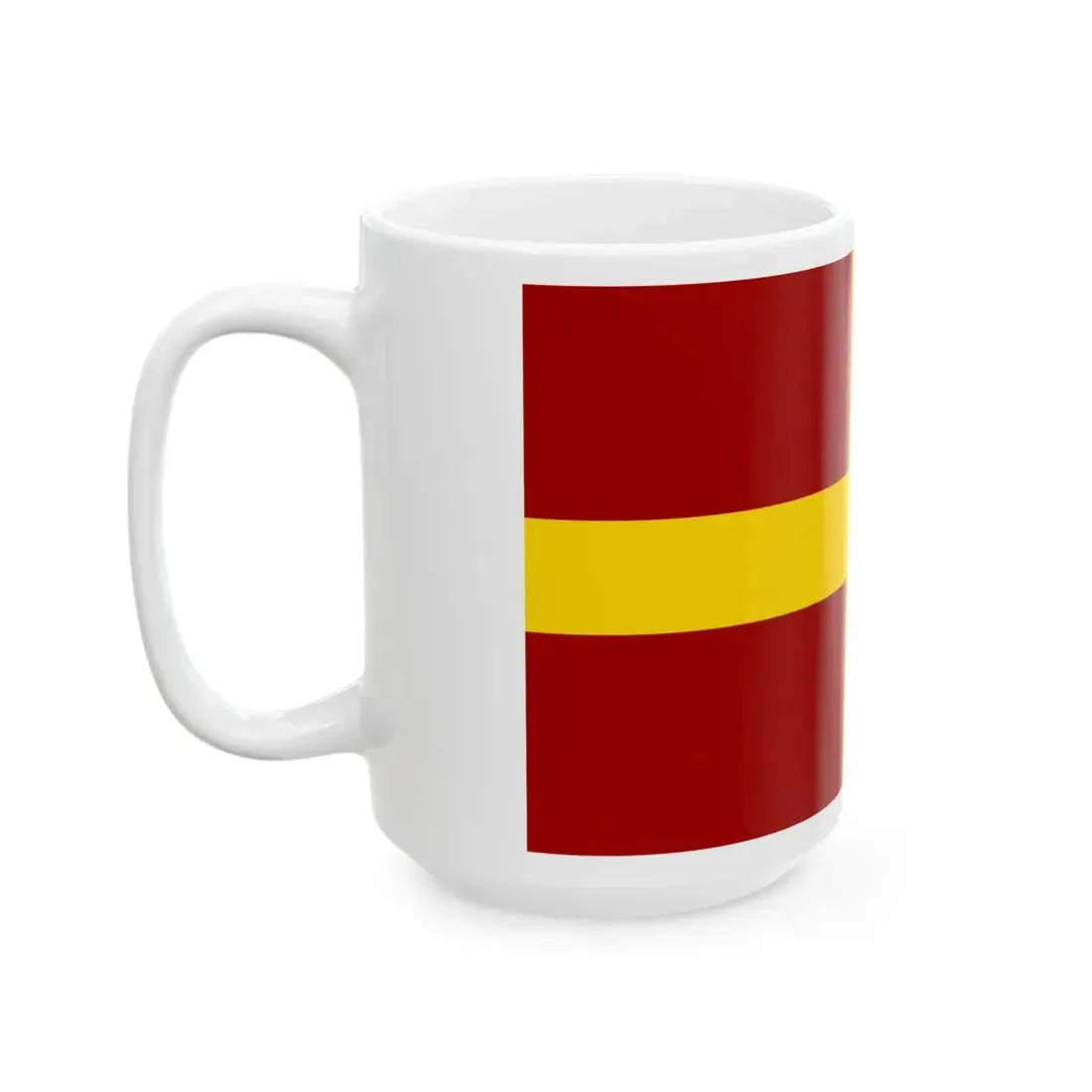 Flag of The Principality of Mingrelia Portolan 1561 (Georgia) White Coffee Mug - Go Mug Yourself