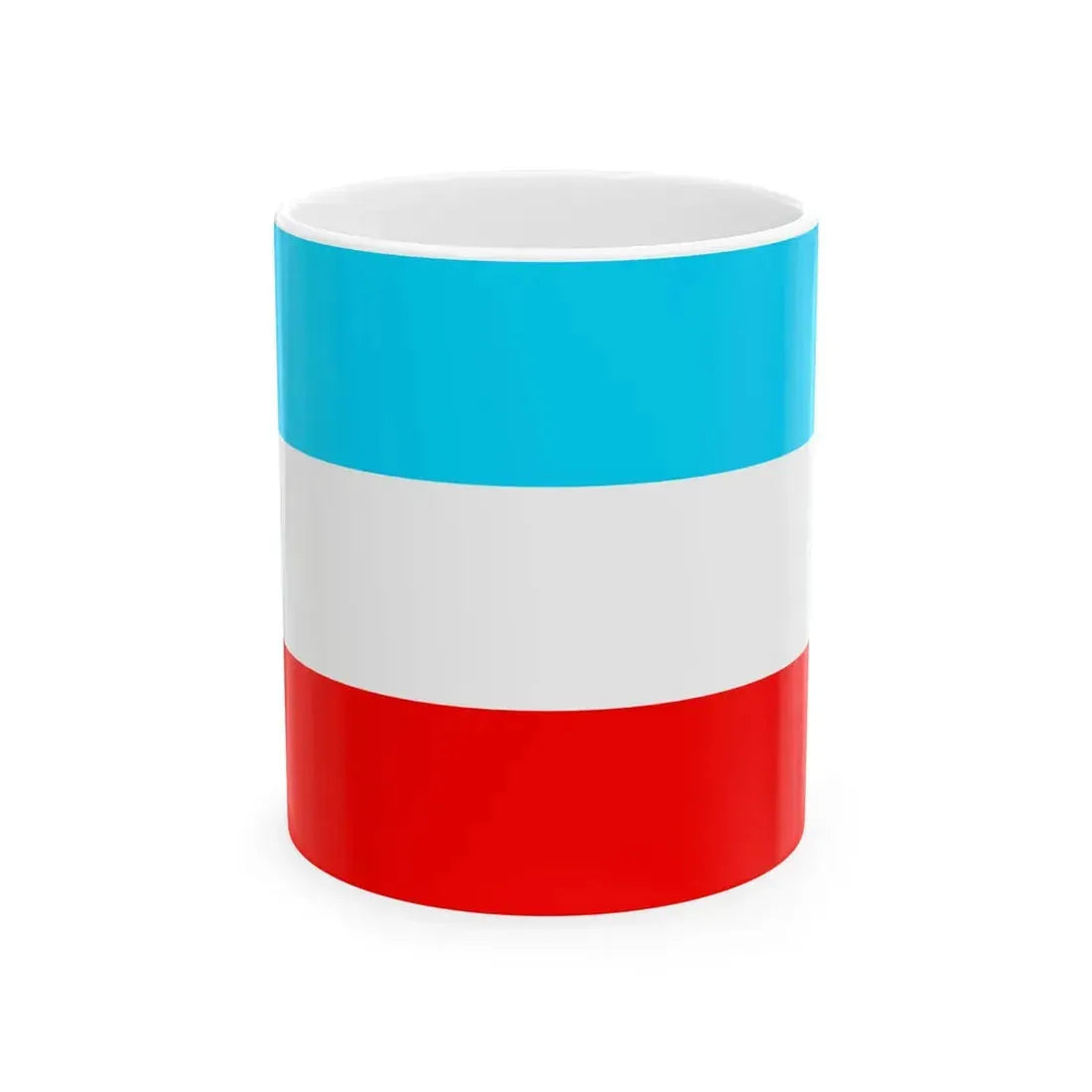 Flag of the Principality of Piombino (Italy) White Coffee Mug 11oz - Go Mug Yourself