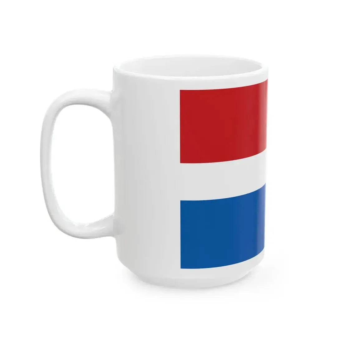 Flag of the Principality of Samos 1834-1912 (Greece) White Coffee Mug - Go Mug Yourself