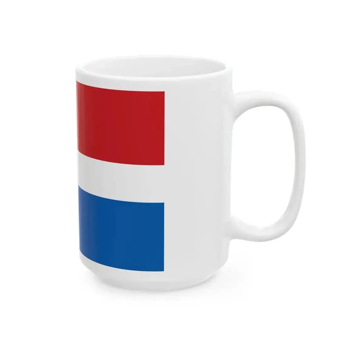 Flag of the Principality of Samos 1834-1912 (Greece) White Coffee Mug - Go Mug Yourself