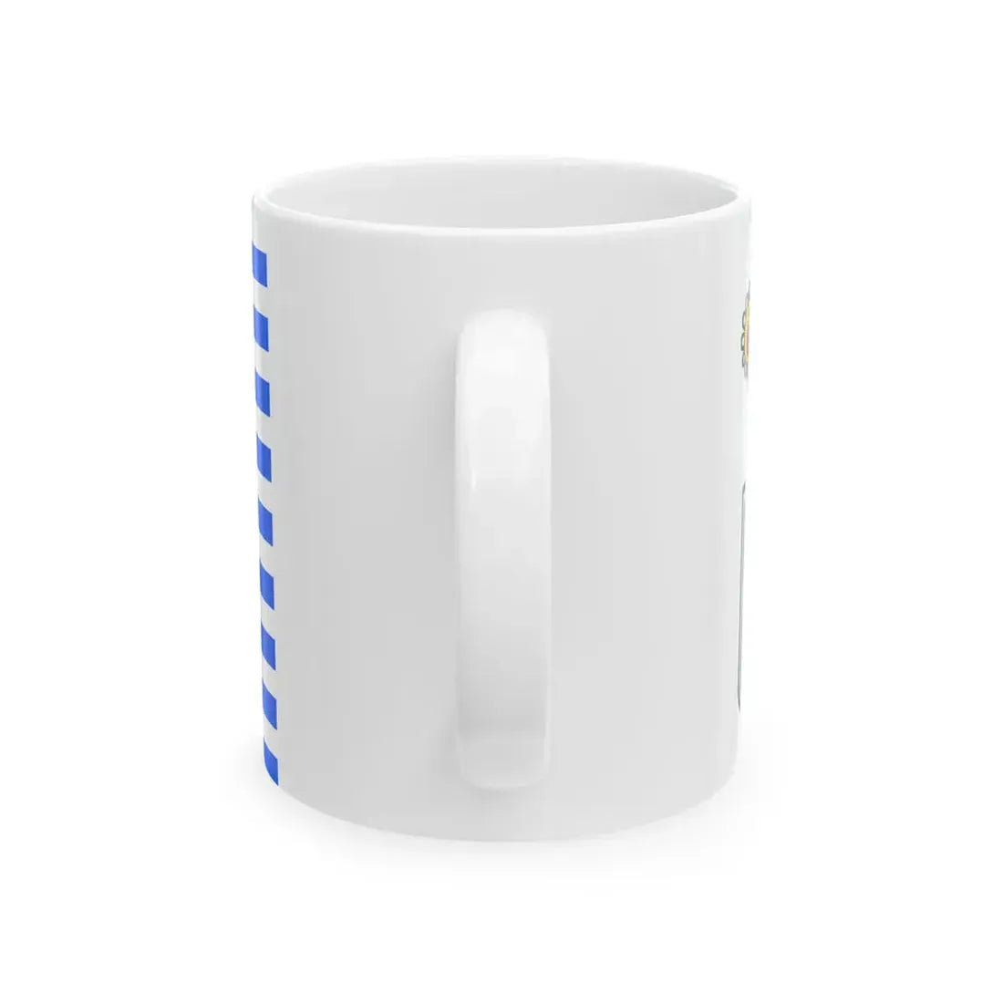 Flag of the Principality of Seborga (Italy) White Coffee Mug - Go Mug Yourself