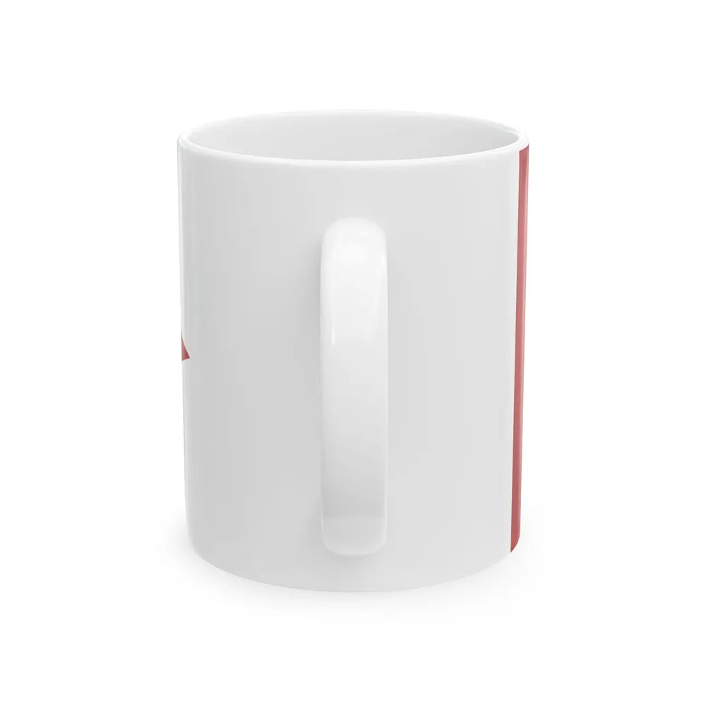 Flag of the privateers in the service of the League of the Free Peoples 1 (Argentina) White Coffee Mug - Go Mug Yourself