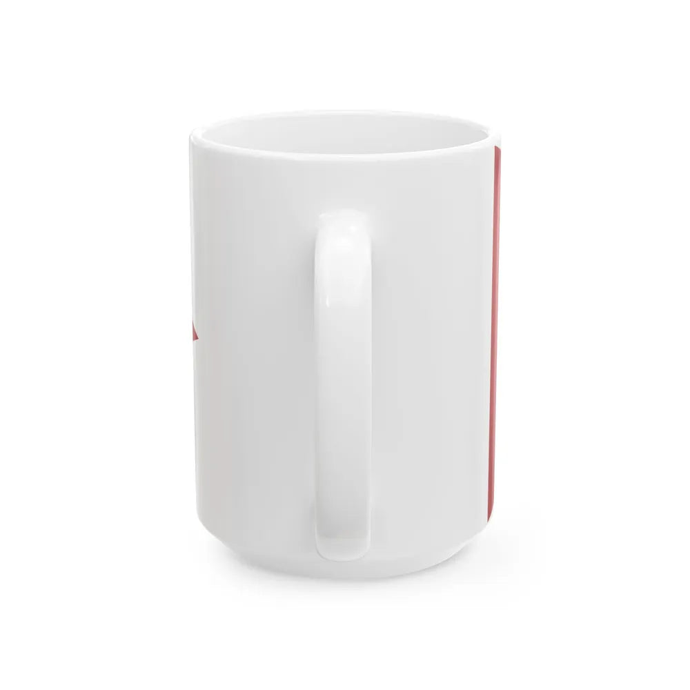 Flag of the privateers in the service of the League of the Free Peoples 1 (Argentina) White Coffee Mug - Go Mug Yourself