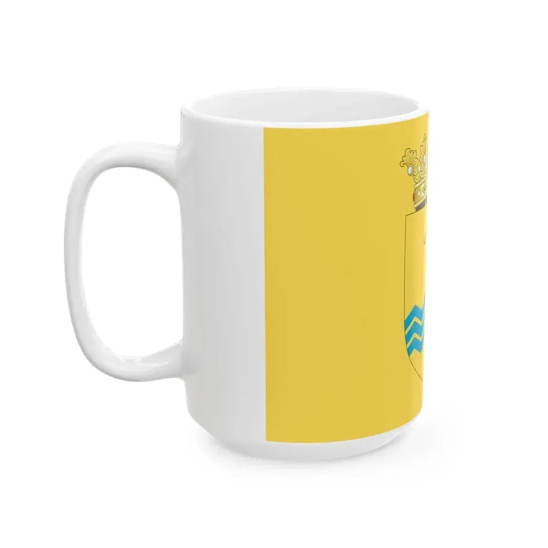 Flag of the Province of Basilicata (Italy) White Coffee Mug - Go Mug Yourself