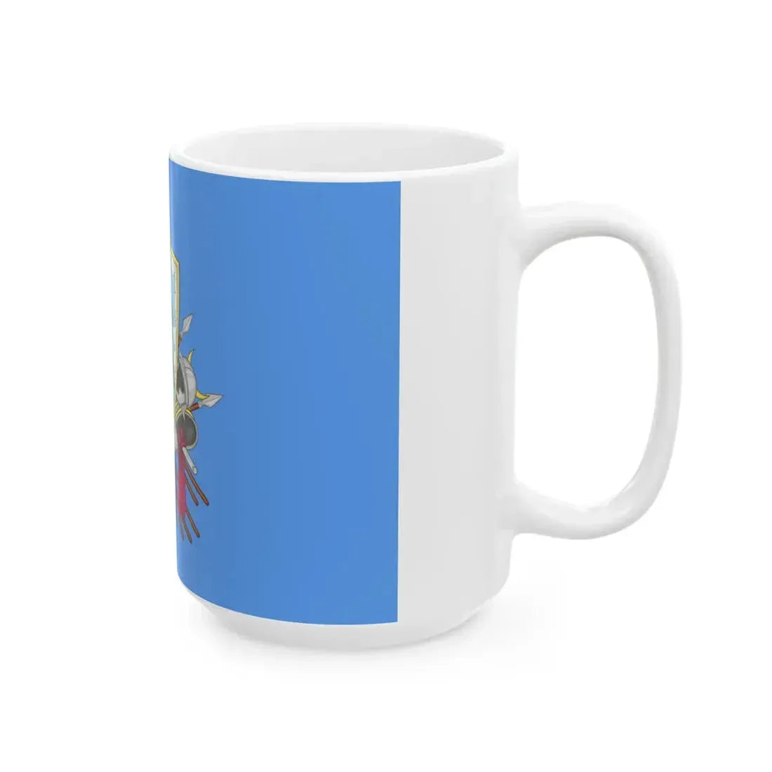 Flag of the province of Benevento (Italy) White Coffee Mug - Go Mug Yourself