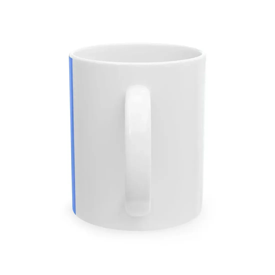 Flag of the Province of Brindisi (Italy) White Coffee Mug - Go Mug Yourself