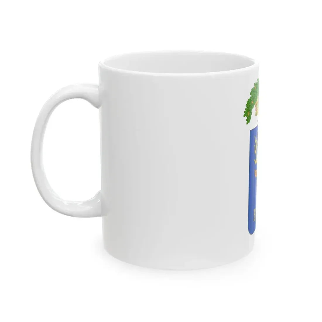 Flag of the Province of Brindisi (Italy) White Coffee Mug - Go Mug Yourself