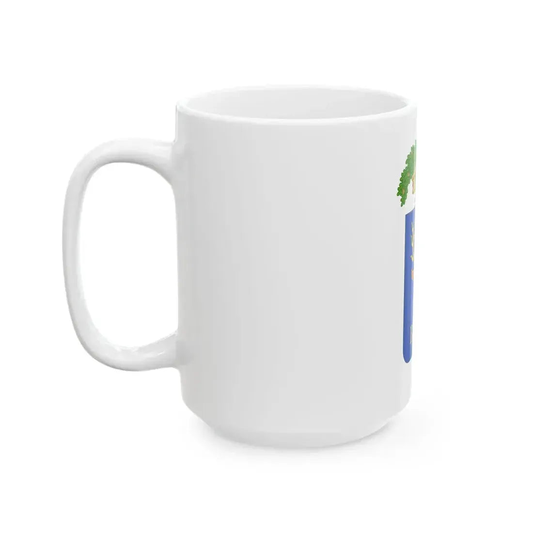 Flag of the Province of Brindisi (Italy) White Coffee Mug - Go Mug Yourself