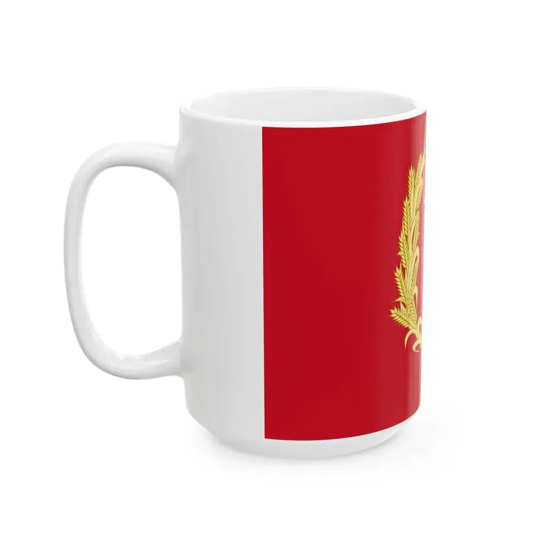 Flag of the province of Campobasso (Italy) White Coffee Mug - Go Mug Yourself