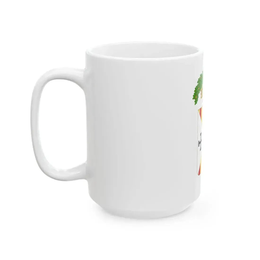 Flag of the Province of Catanzaro (Italy) White Coffee Mug - Go Mug Yourself