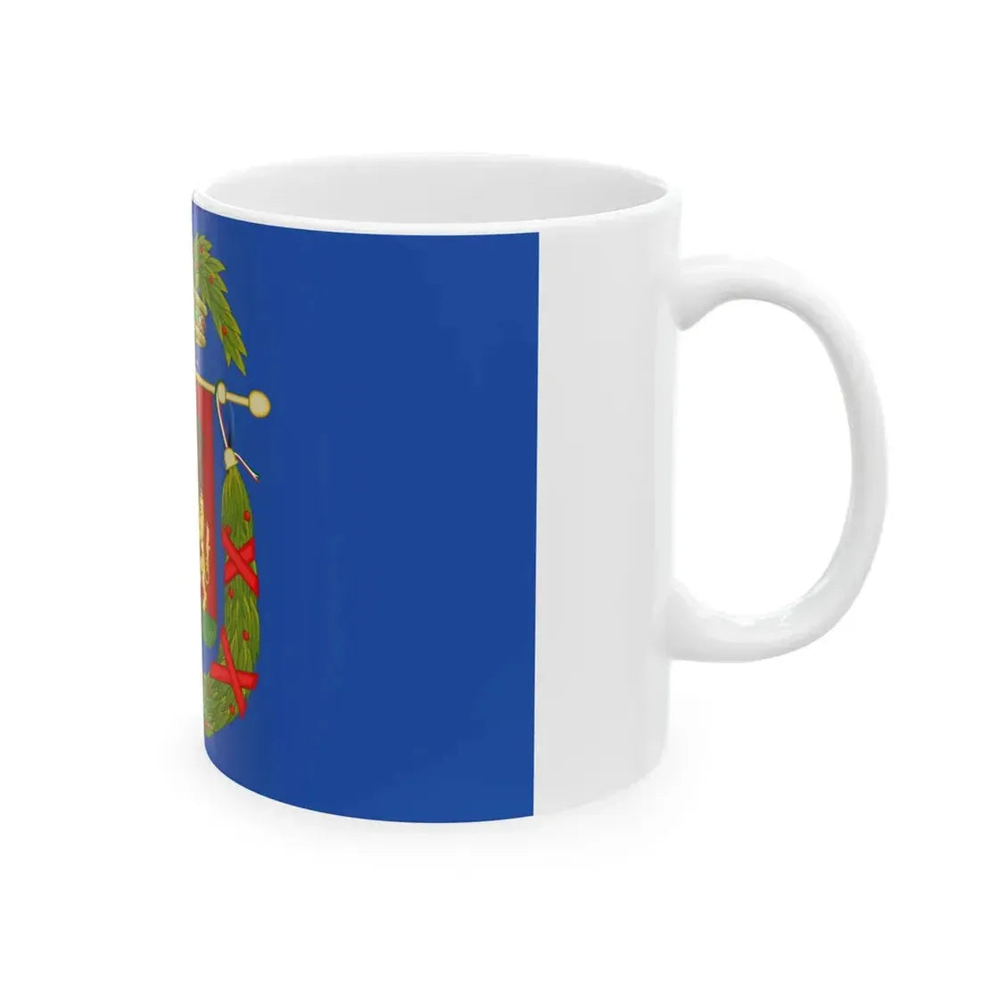 Flag of the Province of Imperia (Italy) White Coffee Mug - Go Mug Yourself