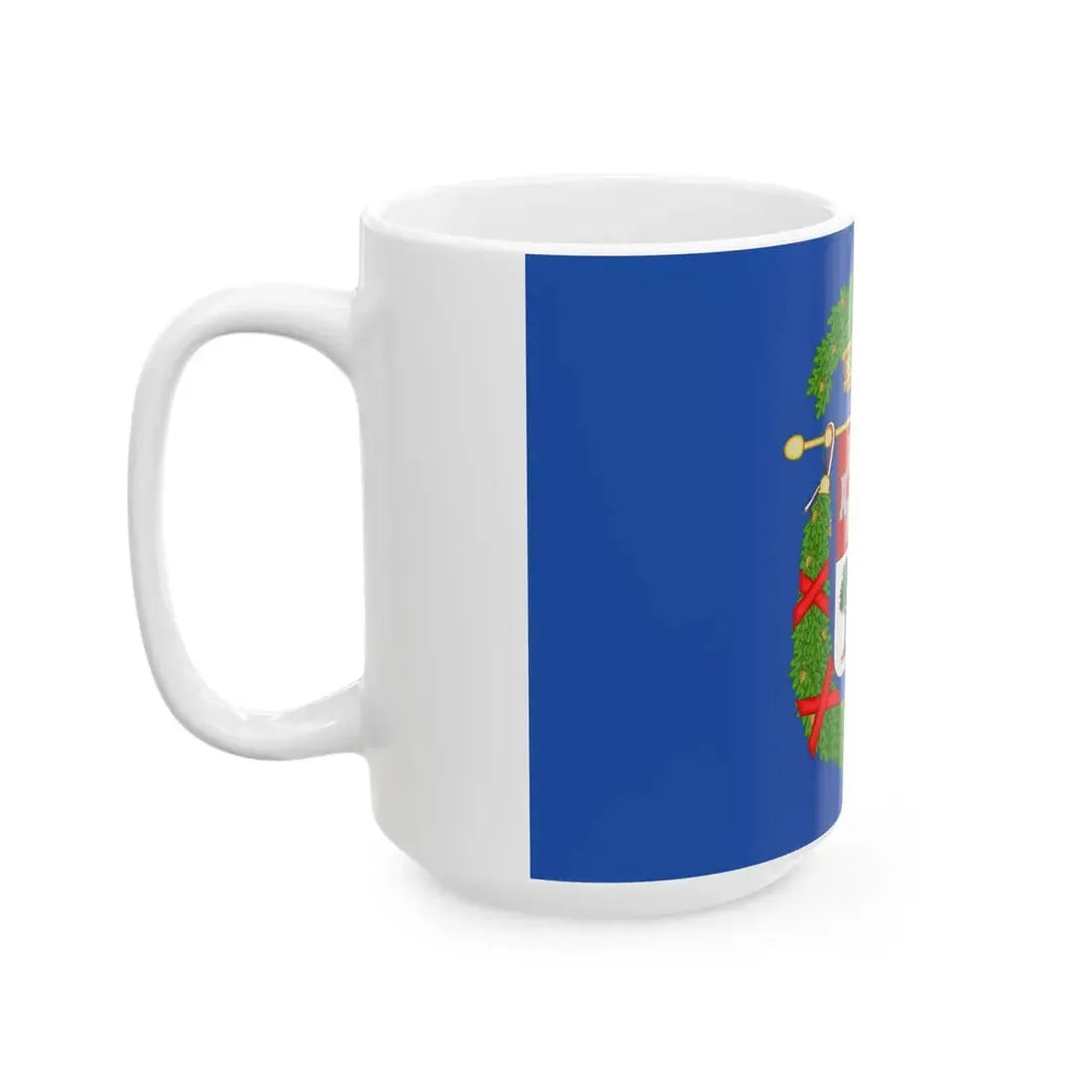 Flag of the Province of Imperia (Italy) White Coffee Mug - Go Mug Yourself