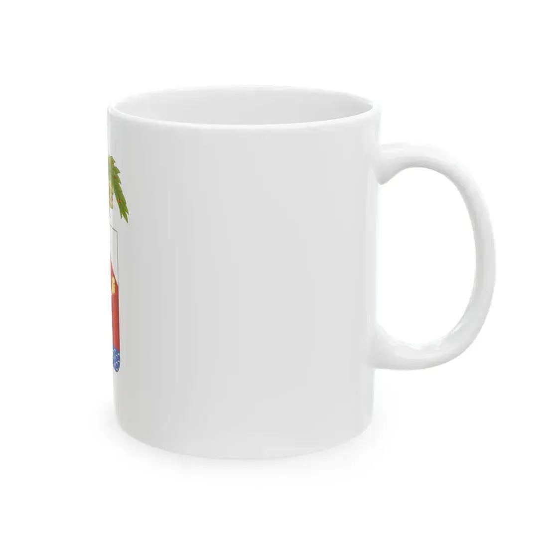 Flag of the province of Livorno (Italy) White Coffee Mug - Go Mug Yourself
