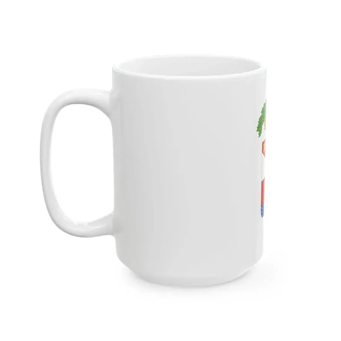 Flag of the province of Livorno (Italy) White Coffee Mug - Go Mug Yourself