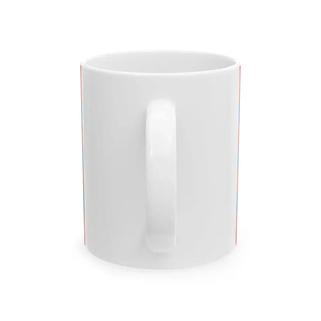 Flag of the Province of Mantua (Italy) White Coffee Mug - Go Mug Yourself
