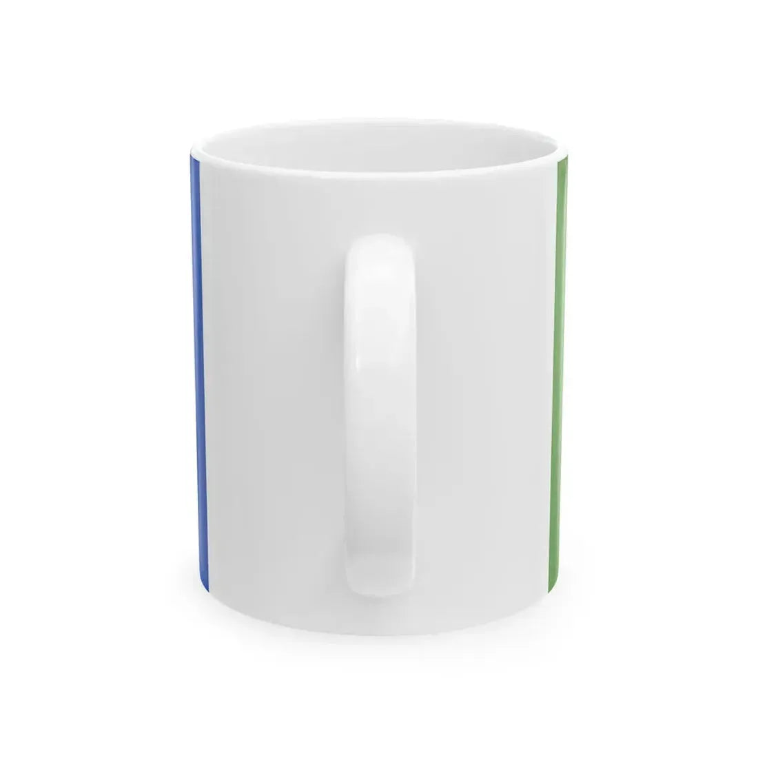Flag of the Province of Nuoro (Italy) White Coffee Mug - Go Mug Yourself