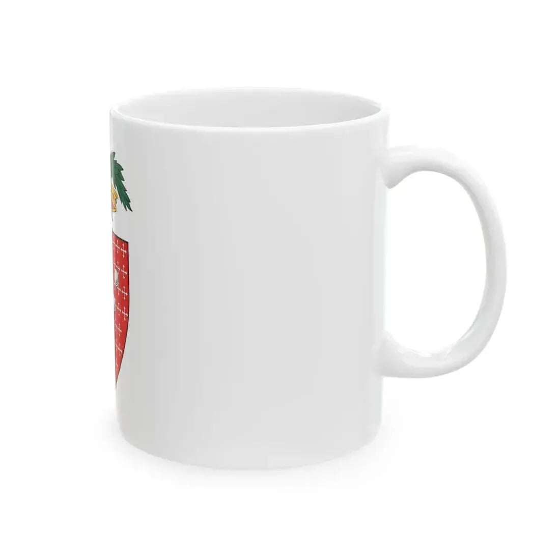 Flag of the Province of Ogliastra (Italy) White Coffee Mug - Go Mug Yourself