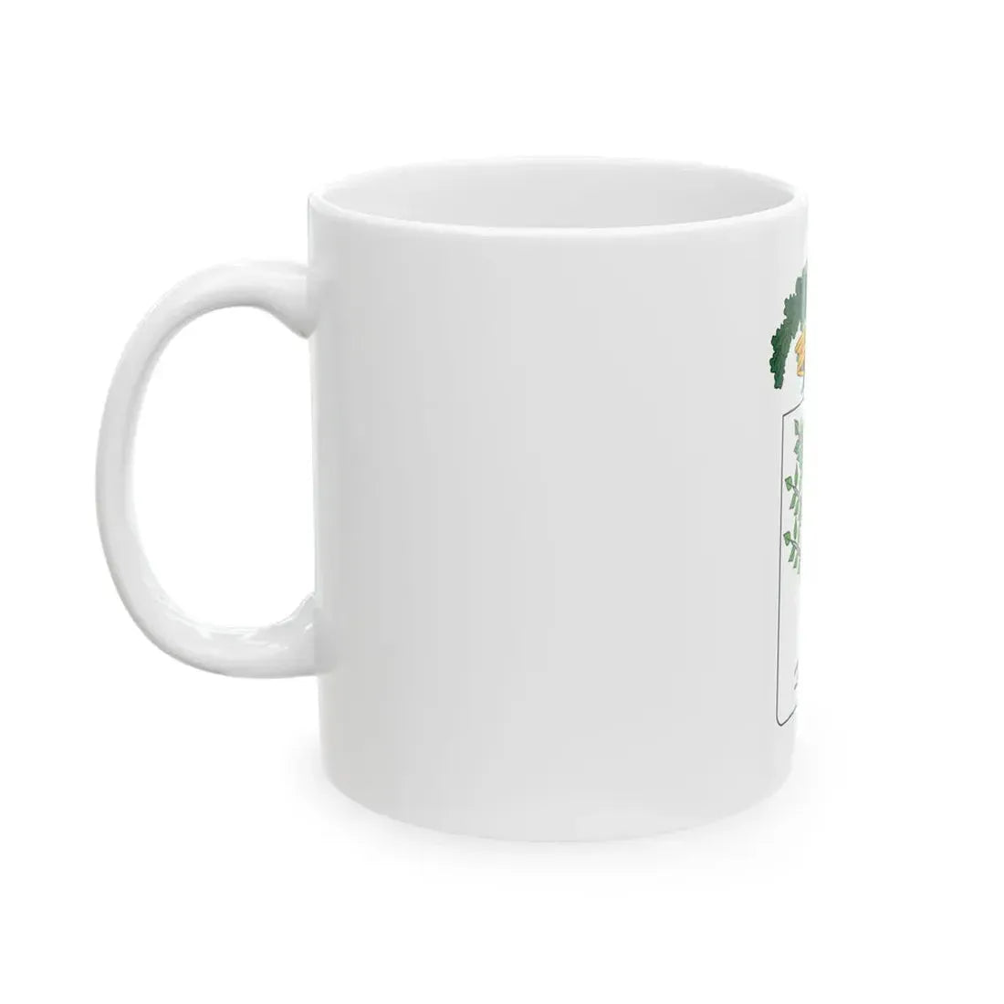 Flag of the Province of Oristano (Italy) White Coffee Mug - Go Mug Yourself