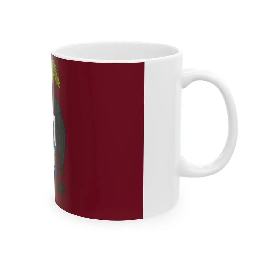 Flag of the Province of Palermo (Italy) White Coffee Mug - Go Mug Yourself