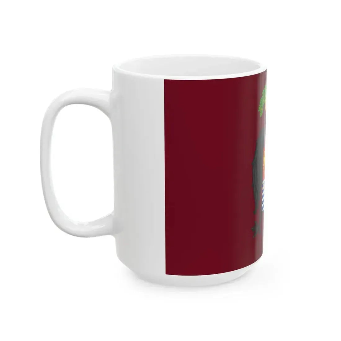 Flag of the Province of Palermo (Italy) White Coffee Mug - Go Mug Yourself