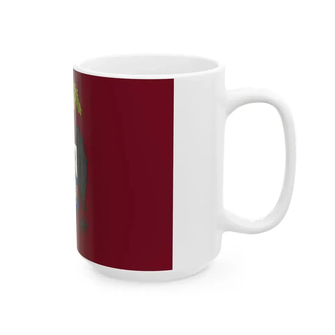 Flag of the Province of Palermo (Italy) White Coffee Mug - Go Mug Yourself