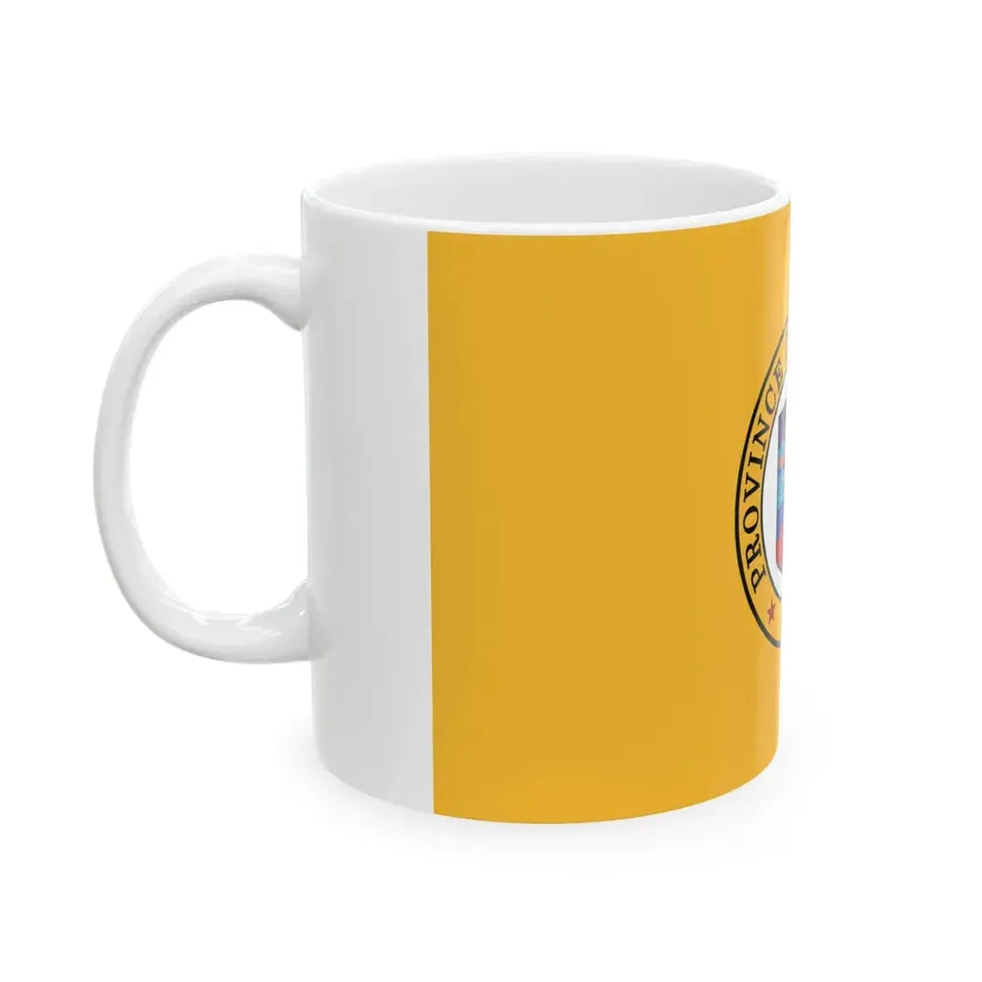 Flag of the Province of Pangasinan (Philippines) White Coffee Mug - Go Mug Yourself