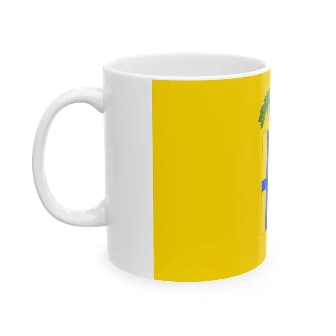 Flag of the province of Parma (Italy) White Coffee Mug - Go Mug Yourself