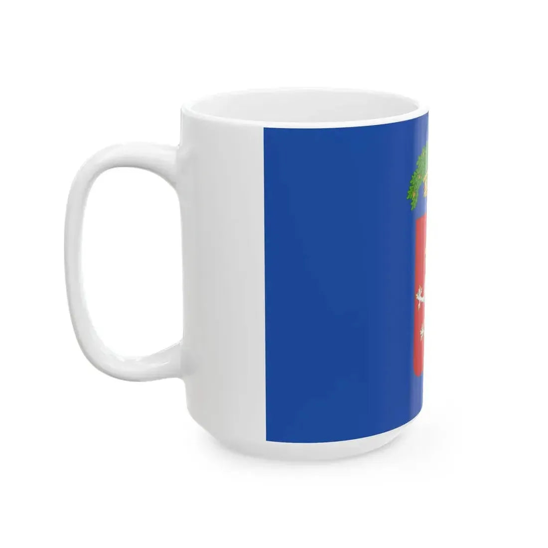 Flag of the province of Perugia (Italy) White Coffee Mug - Go Mug Yourself