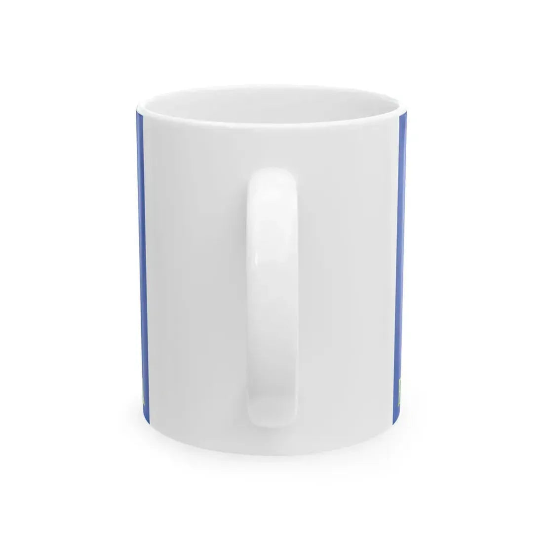 Flag of the Province of Pescara (Italy) White Coffee Mug - Go Mug Yourself