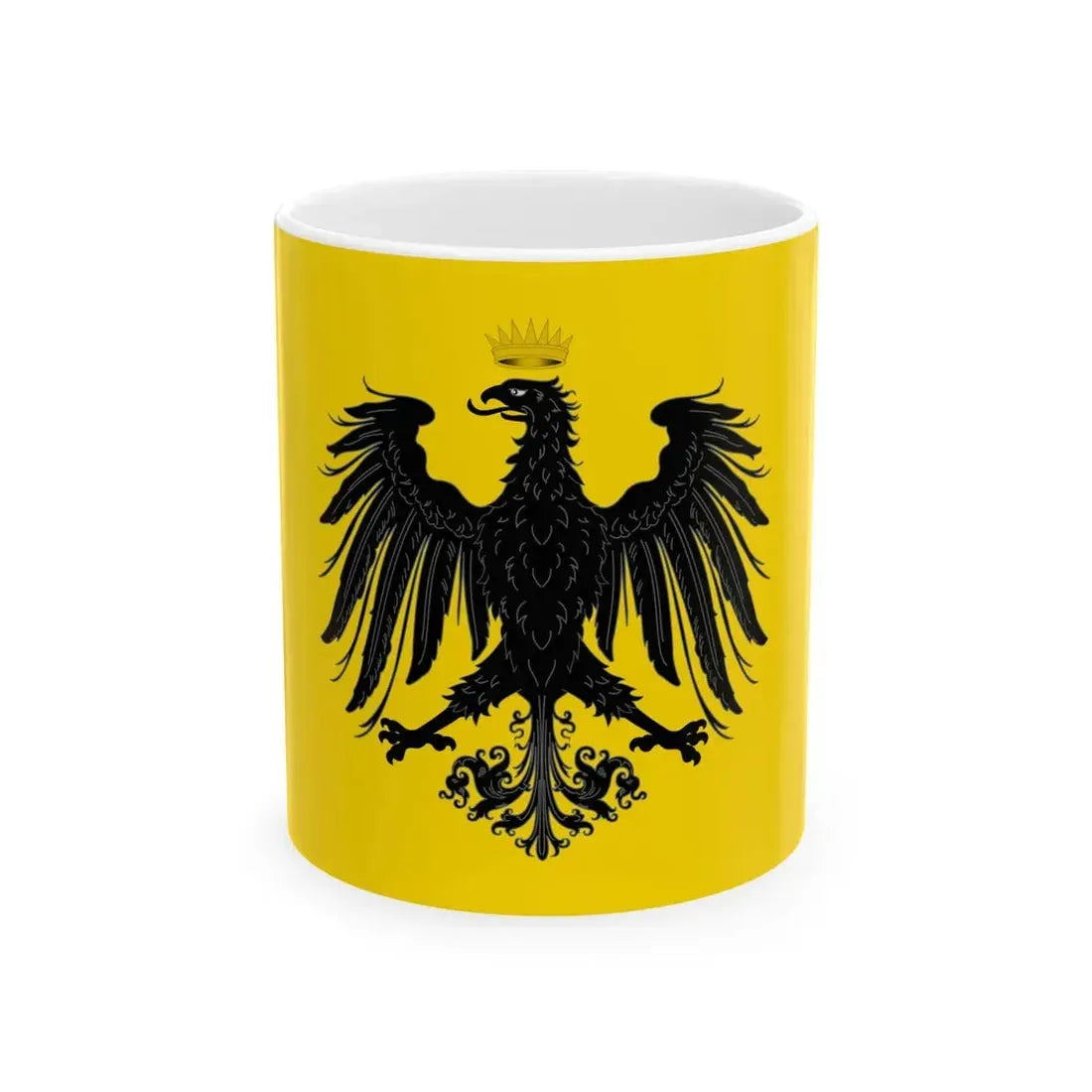 Flag of the province of Pisa (Italy) White Coffee Mug 11oz - Go Mug Yourself