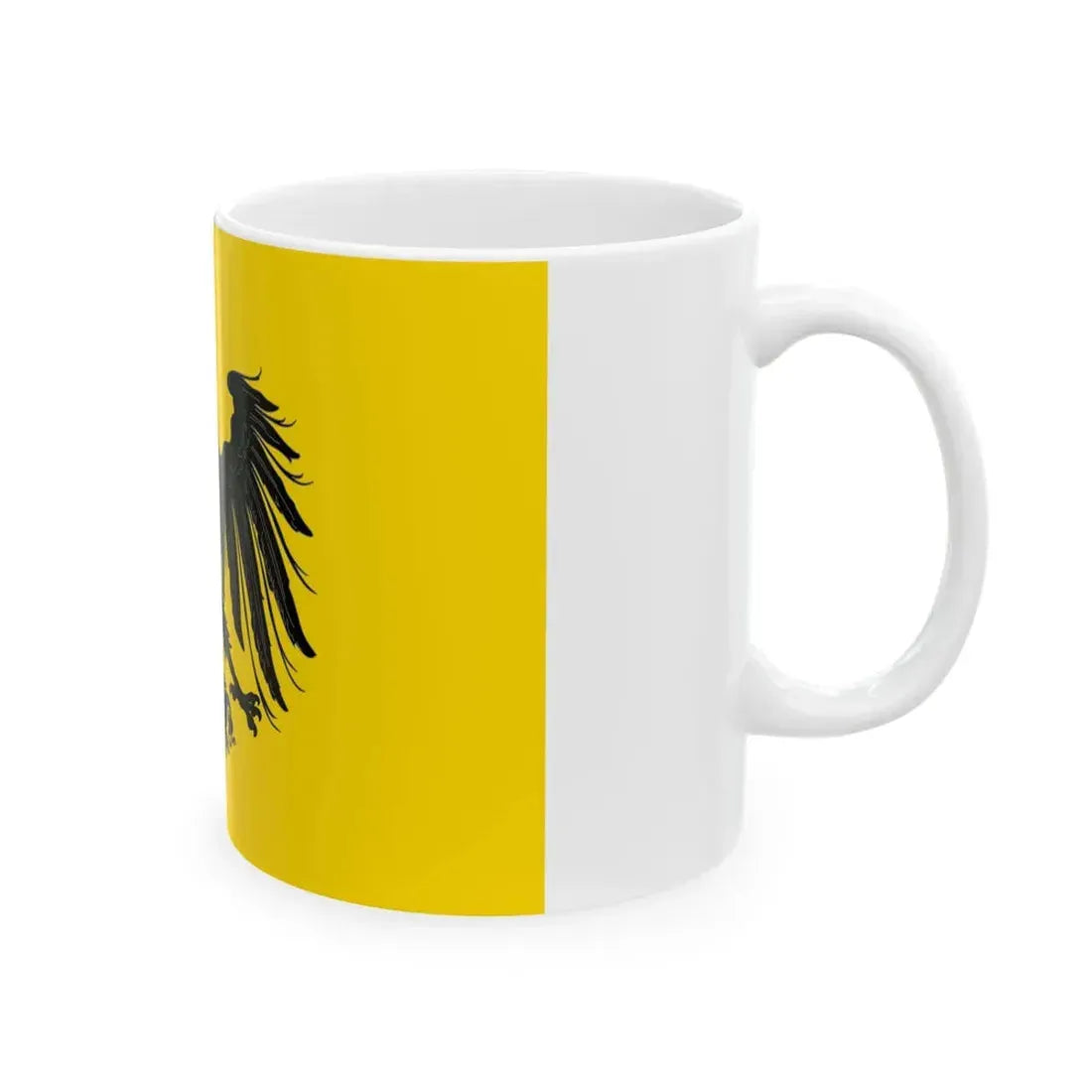 Flag of the province of Pisa (Italy) White Coffee Mug - Go Mug Yourself