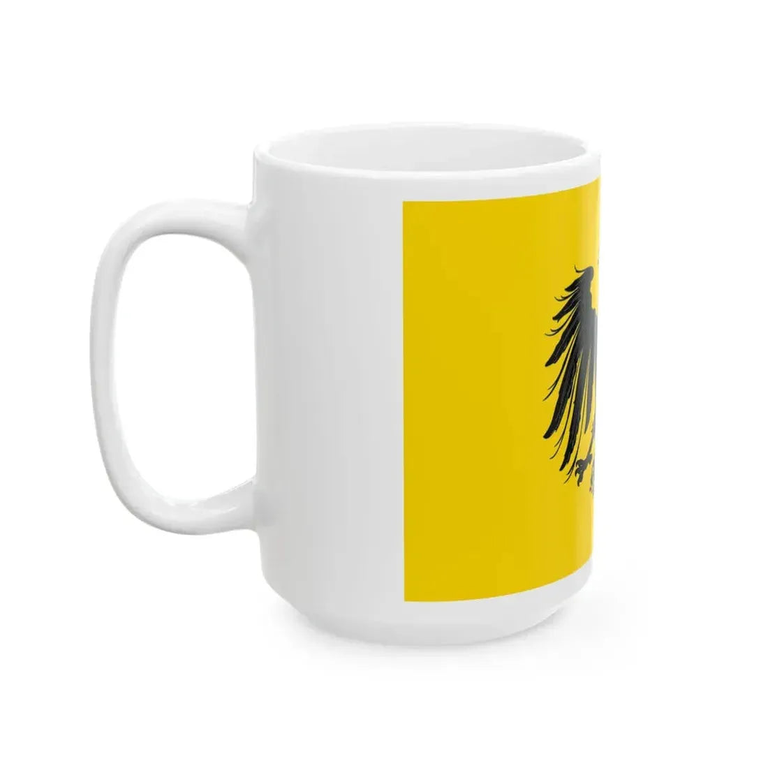 Flag of the province of Pisa (Italy) White Coffee Mug - Go Mug Yourself