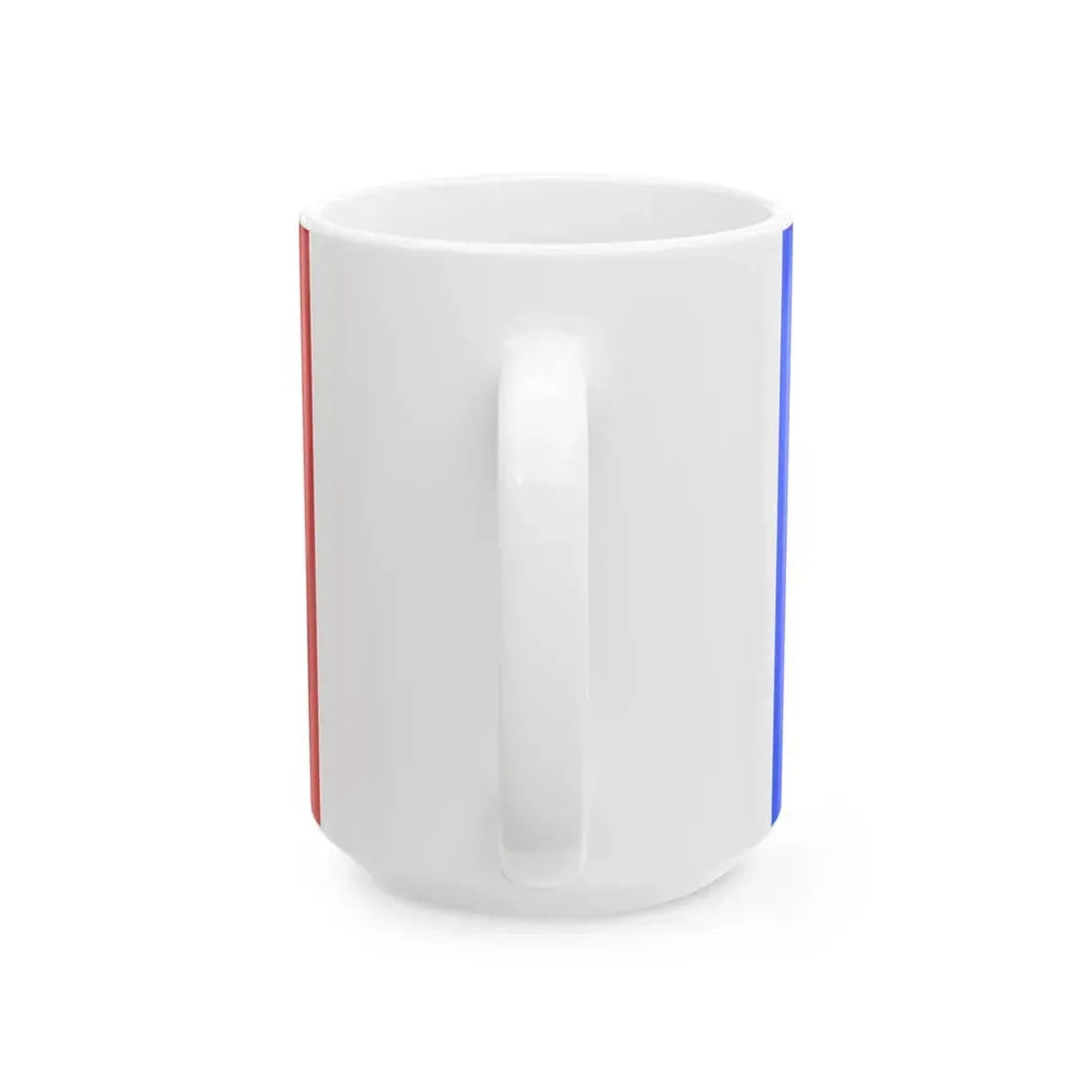 Flag of the Province of Rome (Italy) White Coffee Mug - Go Mug Yourself