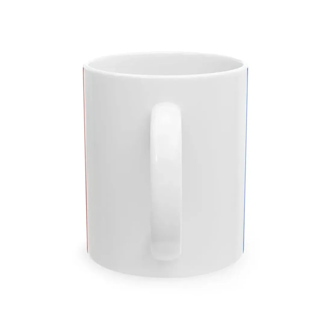Flag of the province of Rome Variant (Italy) White Coffee Mug - Go Mug Yourself