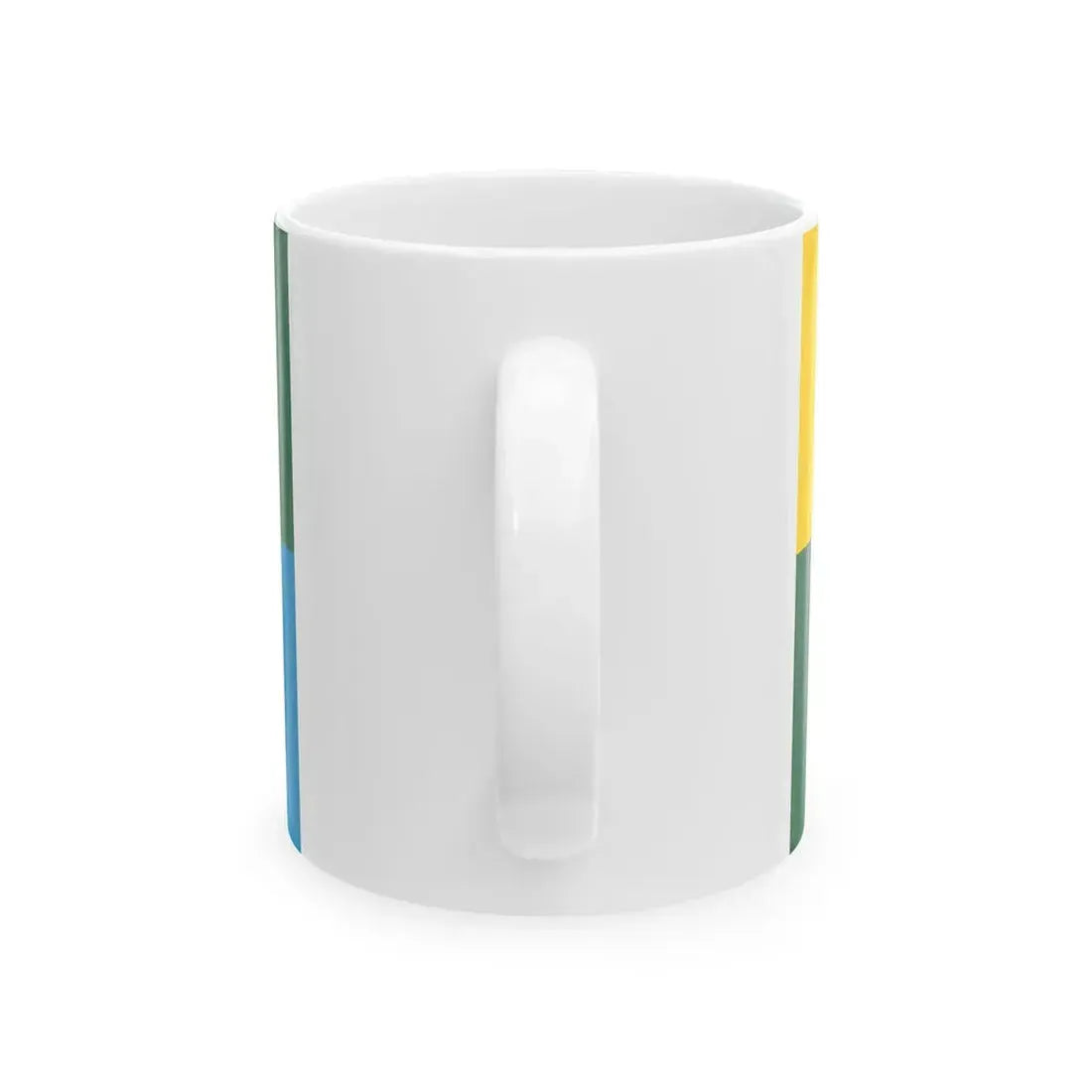 Flag of the Province of Rovigo (Italy) White Coffee Mug - Go Mug Yourself