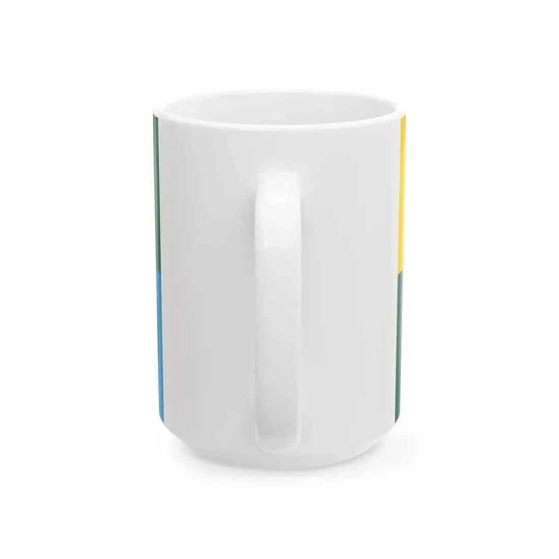 Flag of the Province of Rovigo (Italy) White Coffee Mug - Go Mug Yourself