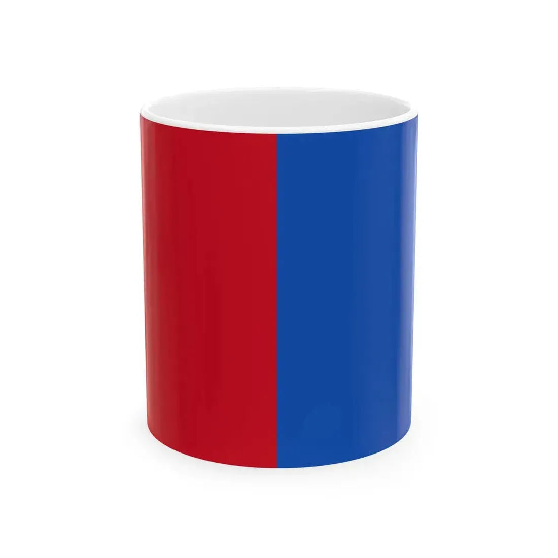 Flag of the Province of Taranto (Italy) White Coffee Mug 11oz - Go Mug Yourself